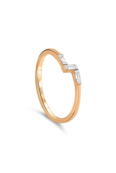 Ariş Pırlanta Fantezi Baget Yüzük