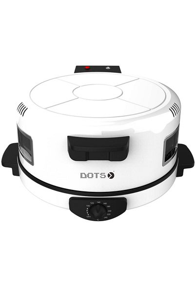 DOTS Arabic Bread Maker, Size 40 Cm - 2200 Watt - White
