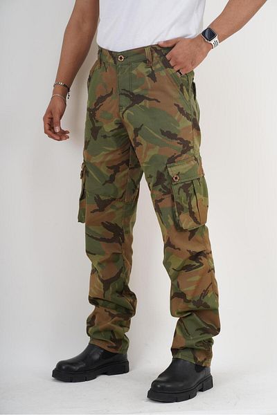 FRANKNESS JNS New Season Gabardine Cargo Pants - Άνετη εφαρμογή και Lycra με τσέπες