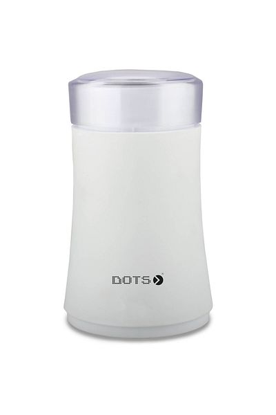 DOTS مطحنة قهوة - 120 واط - أبيض