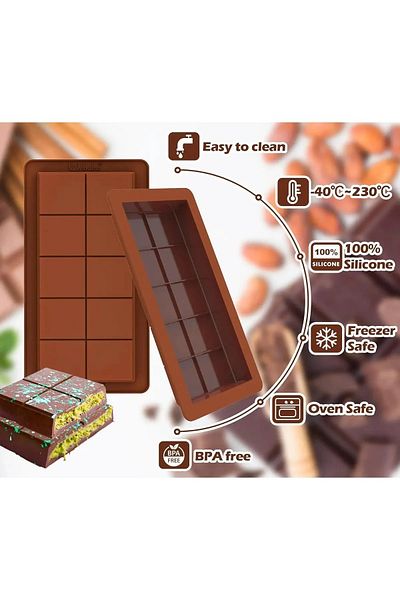 safestore Large Size Dubai Chocolate Making Bowl - Silicone, Bpa Free, Antibacterial