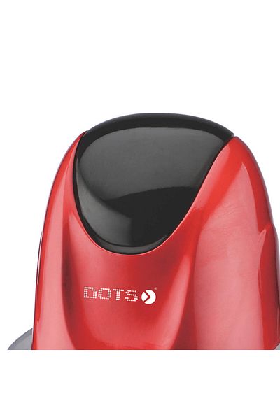 DOTS Low Noise Electric Chopper with Safety Lock 2 Liter - 300 Watt - Red