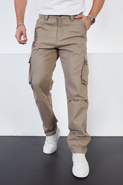 FRANKNESS JNS New Season Gabardine Cargo Pants - Άνετη εφαρμογή και Lycra με τσέπες