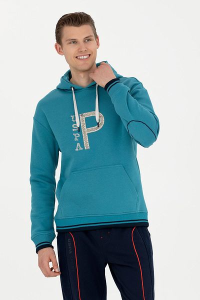 U.S. Polo Assn. U.S. POLO ΑΝΔΡΙΚΟ ΦΟΥΤΕΡΦΟΡΤΙ ΜΕ ΚΑΠΑΚΙ COMFORT FIT G081SZ082.000.1668011 BADAG 102 PETROL