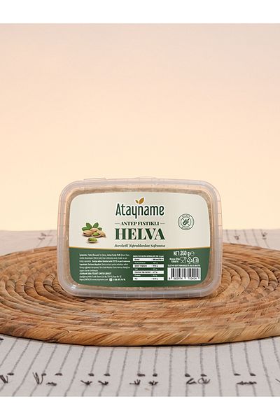 ATAYNAME melfxxl حلاوة ليسينيا بالفستق 350 جم - ATAYFISTIK350g.-0404