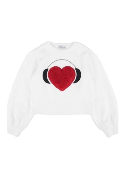 Best Κοριτσίστικο βελούδινο φούτερ με καρδιά