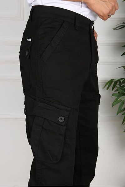 FRANKNESS JNS New Season Gabardine Cargo Pants - Άνετη εφαρμογή και Lycra με τσέπες