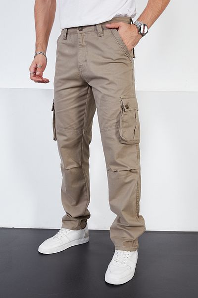 FRANKNESS JNS New Season Gabardine Cargo Pants - Άνετη εφαρμογή και Lycra με τσέπες