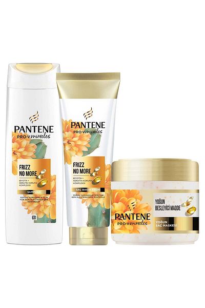 Pantene Miracles Frizz No More Shampoo 325 ml + Mask 300 ml + Conditioner 275 ml
