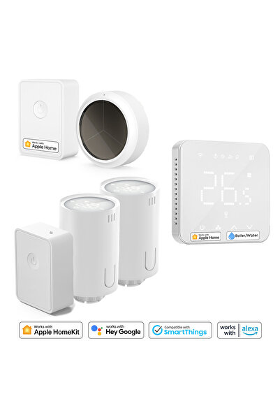 MEROSS Akıllı Iklimlendirme Paketi (AKILLI TERMOSTAT VE AKILLI SENSÖR SETİ)