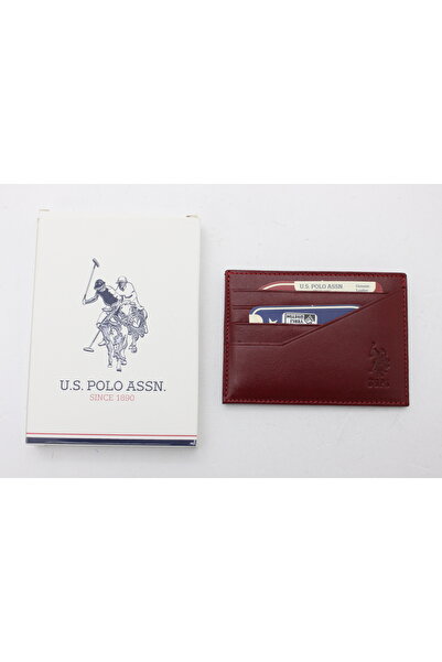 U.S. Polo Assn. Plcuz 8435 US Polo Assn.- Genuine Leather Card Holder