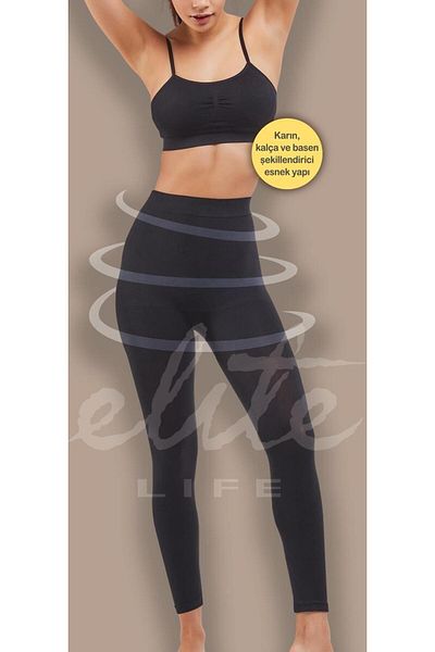 Elite Life Women's Black Tights Corset