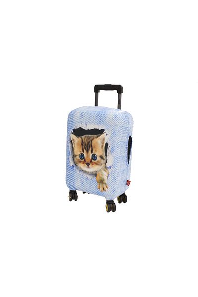 MY SARACİYE My Saddler 53 Luggage Case - Suitcase Case Cat Jean