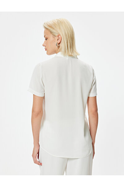 Koton Kısa Kollu Gömlek Klasik Yaka