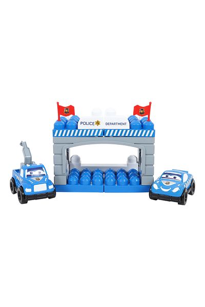 Ogi Mogi Toys مجموعة سيارات الشرطة (52 قطعة)