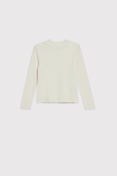 BABOKAH (Dječja majica) Visoka kragna Prugasto Dugi rukav T-shirt
