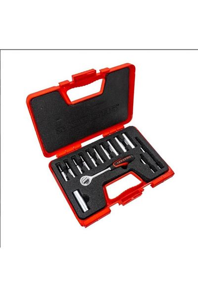 İzeltaş İzeltaş 14 Piece 1/4 Deep Socket Set