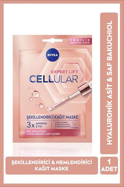 NIVEA Cellular Expert Lift - Shaping Facial Paper, Natural Retinol Alternative, Pure Bakuchiol