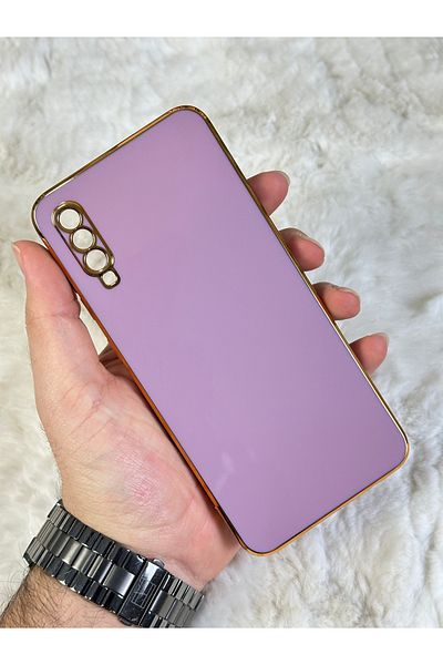 Vip Case Samsung Galaxy A70 - حافظة من السيليكون المقاوم للأوساخ والقابلة للمسح لحماية الكاميرا اللامعة