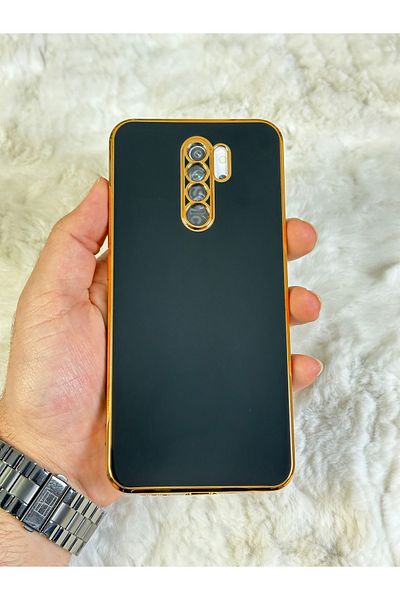 Vip Case Xiaomi Redmi 9 - حافظة من السيليكون المقاوم للأوساخ وقابلة للمسح وحماية الكاميرا اللامعة