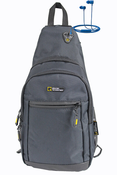 MEGA BAG The Northwest M-1008 Μαύρη Unisex Τσάντα Σώματος ώμου