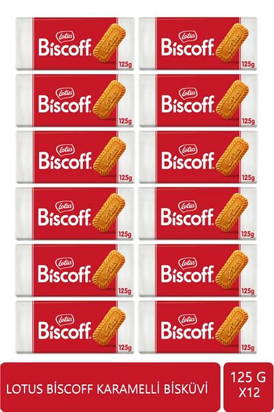 Lotus Biscoff 125 g X 12
