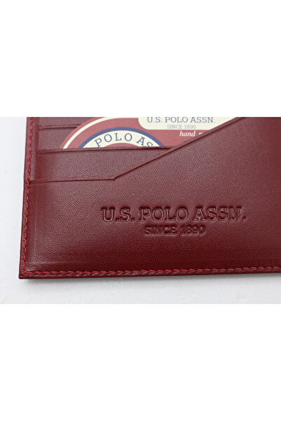 U.S. Polo Assn. Plcuz 8435 US Polo Assn.- Genuine Leather Card Holder