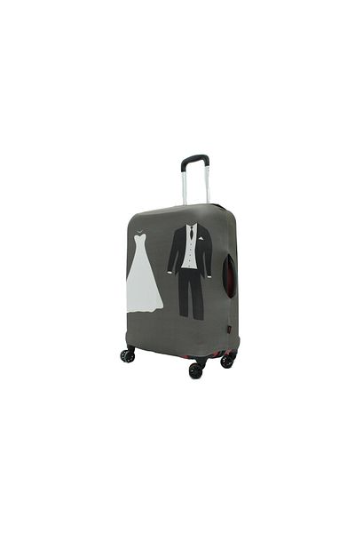 MY SARACİYE Bride and Groom Suitcase Cover
