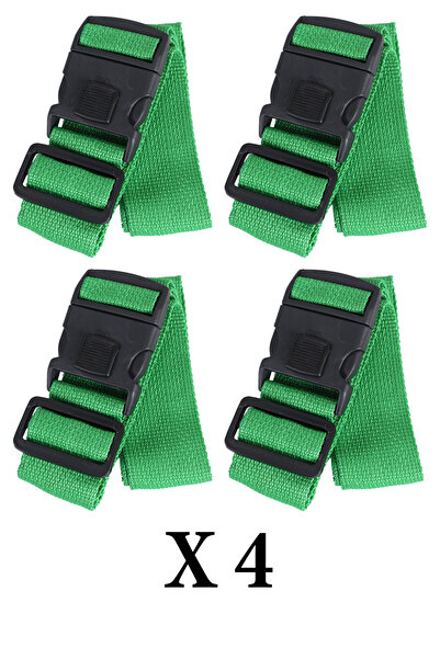 Metropolitan Valiză Geantă Curea de siguranță-verde, cu încuietoare, 4 bucăți