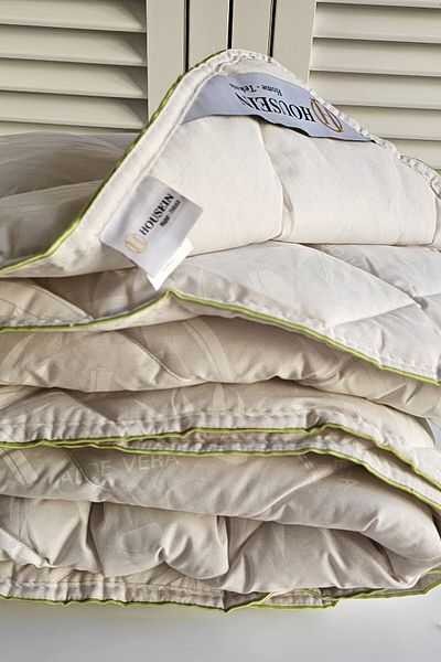 housein Aleoavera Single White Quilt Bedding