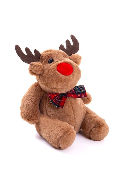 Ecrou 25 cm Cute Deer Plush - New Year's Collar