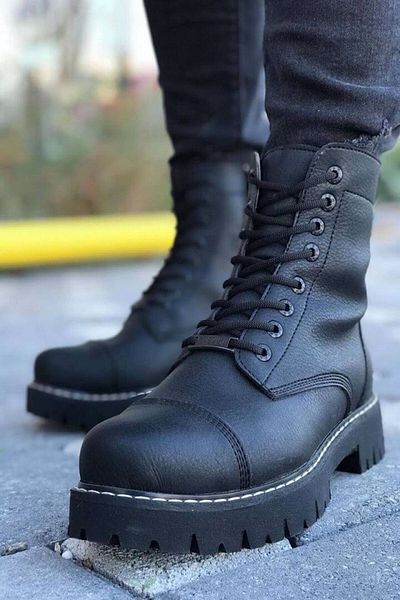 Chekich Black Men's Boots