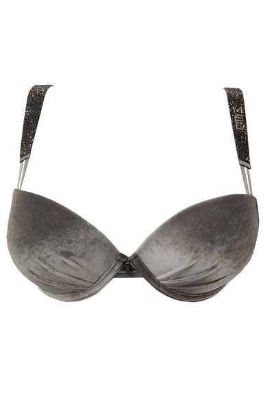 MED G 2012701001   Half Padded Stone Detailed Bra