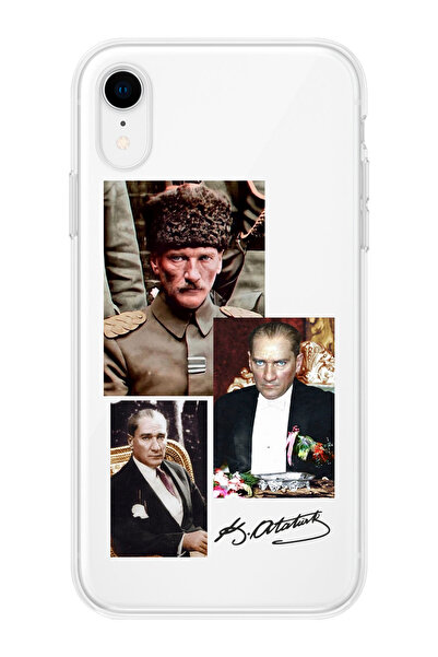 shoptocase Iphone XR Uyumlu ATATÜRK Desenli Telefon Kılıfı