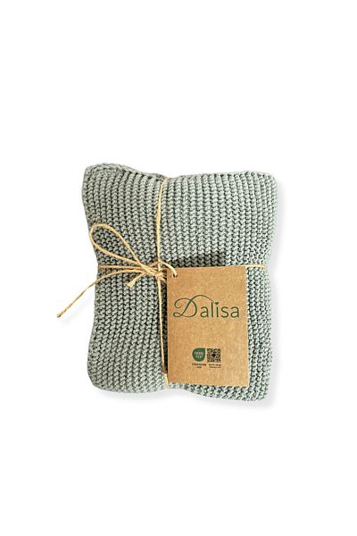 DALİSA Πλεκτή Βαμβακερή Πετσέτα Χεριών Carmen 2 τμχ Πανί Στεγνώματος Απορρόφησης Νερού 30Χ50 εκ.