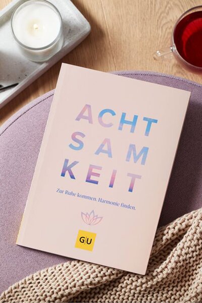 Tchibo Mindfulness German Language Books, Cream