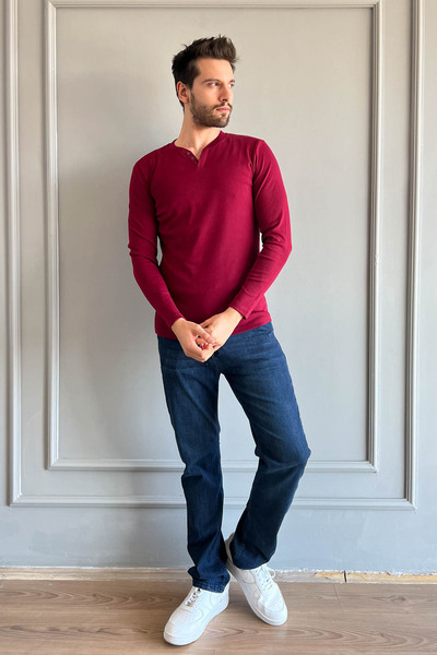 ModaPlaza Ανδρικό κορμάκι με 3 κουμπιά 5066