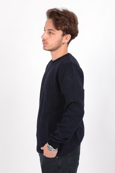 Cazador 3069 Чоловічий велосипедний светр з коміром