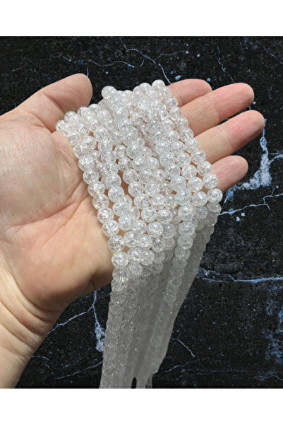 Flea Market Σειρά χάντρες Νεσφίτη 8 χιλιοστών - (Μέση 44-49 τεμάχια)