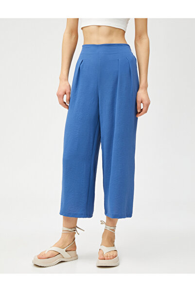 Koton Šipky s širokými nohavicemi s vysokým pasem