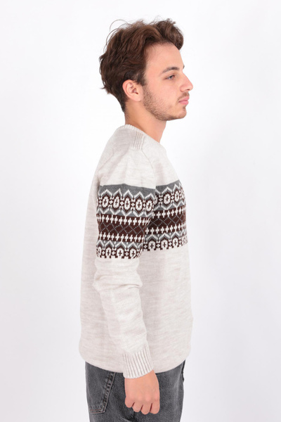 Cazador 3025 Ανδρικό πουλόβερ με λαιμόκοψη