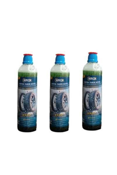 MOTOSVN DT Yeşil Jel Sıvı Lastik Tamir Kiti 380 Ml Parçaçıklı 3 Adet