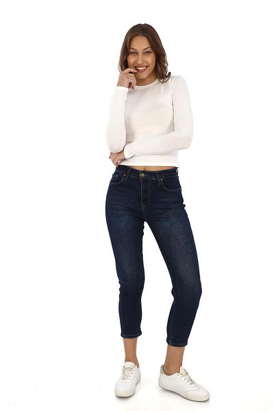 penyebizden Tricou Slim Fit Lycra din bumbac - crem