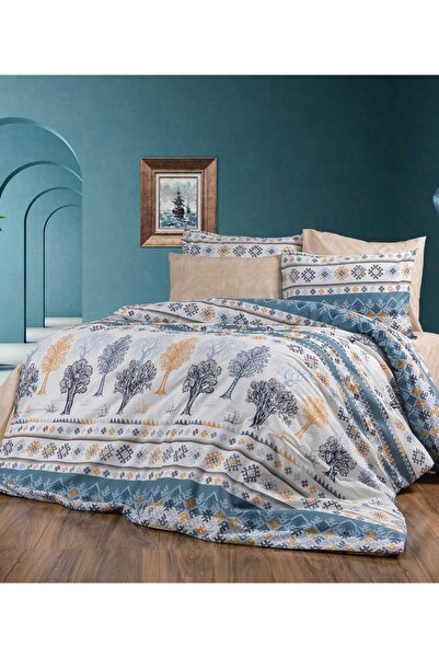 Gasel Home طقم لحاف سرير 120X200 (مع ملاءة مطاطية)