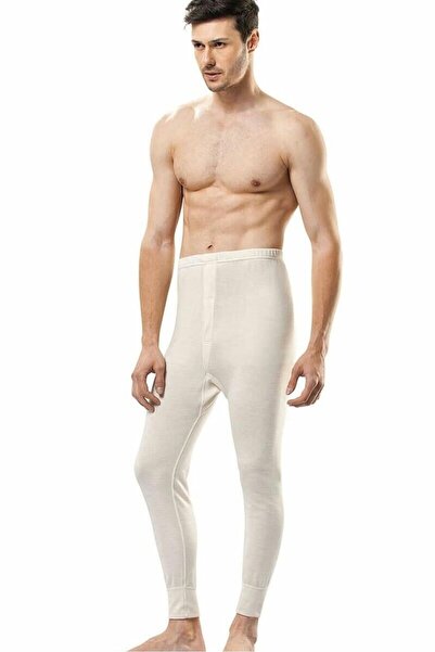 YÜN Lenjerie de corp din lână, culoare crem