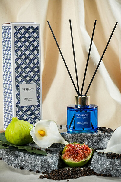 THE GROOVE Woody Jasmine 100 ml Silindir Çubuklu Oda Kokusu Parfümü Lacivert ...