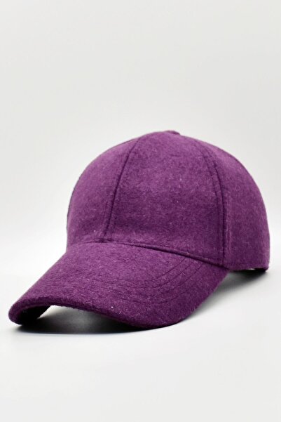 Külah Şapcă de baseball pentru bărbaţi Şapcă de iarnă din lână-violet