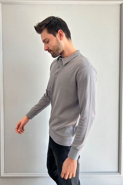 ModaPlaza Поло или гофретна блуза Erkek