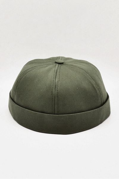 Külah Khaki 100% Cotton Cap Docker Hat