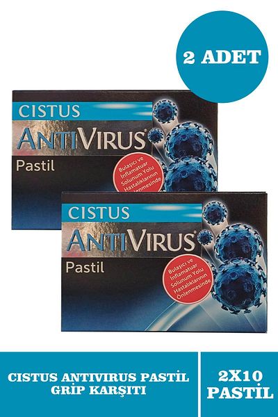 CISTUS 2 Pieces of 10 Antivirus Pastilles